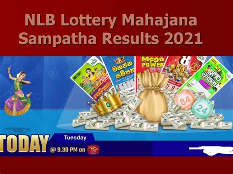 nlb results mahajana sampatha today|Lottery Results .